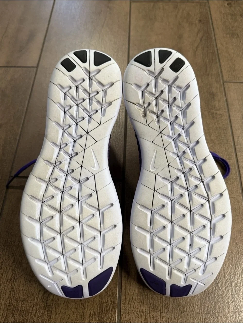 Nike Free RN Flyknit Running Training Shoes Grand Purple 831070 503 Wmn's Sz 7
